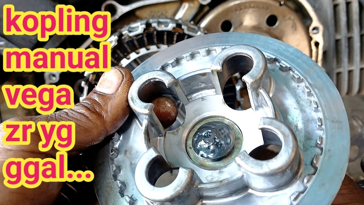 Rakit kembali kopling manual vega zr yg gagal.bak kopling TDR