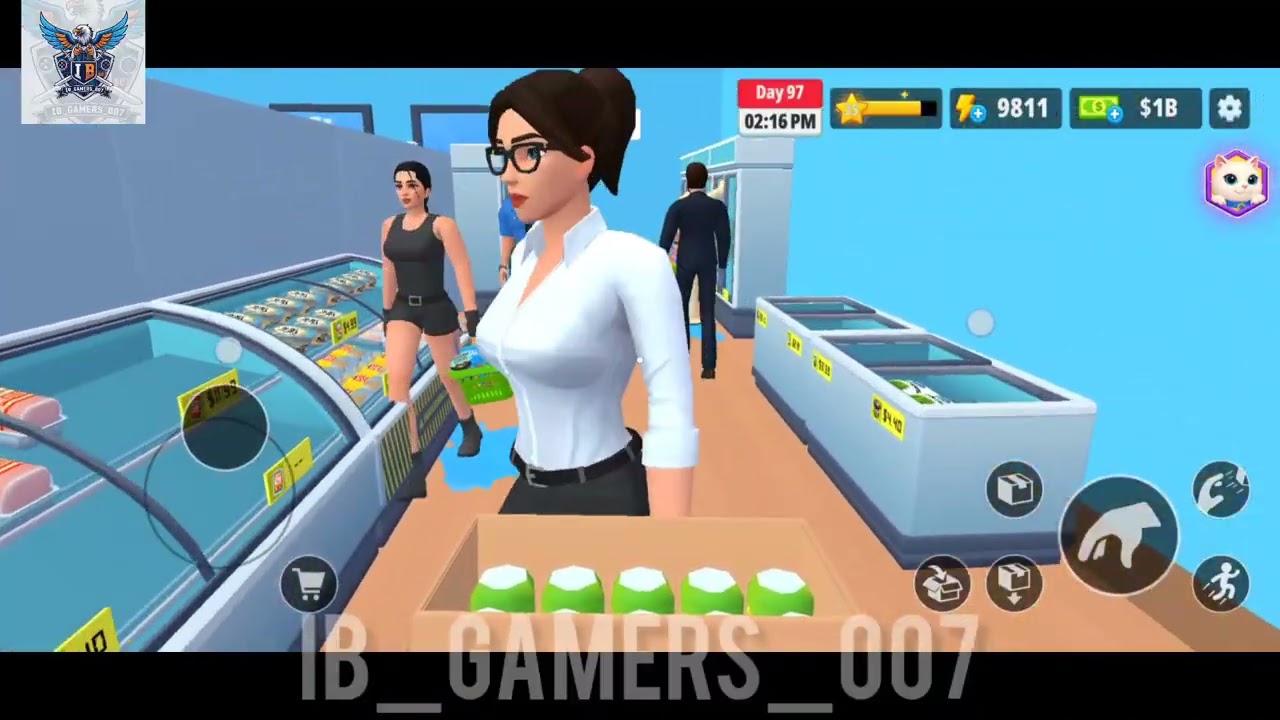 My Supermarket Simulator new show update  play video part 98 | ib_gamers_007 | #trending #shortsfeed