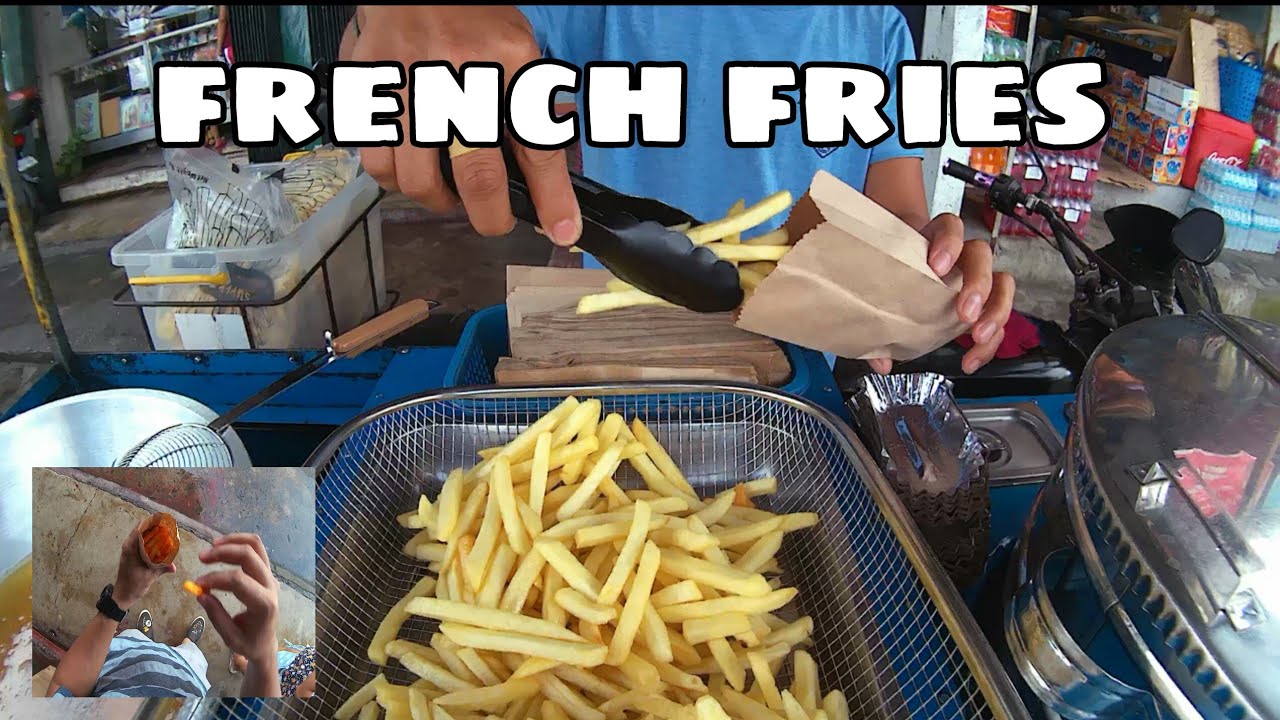 FILIPINO STREET FOOD | PINOY FRENCH FRIES | FLAVORED FRENCH FRIES