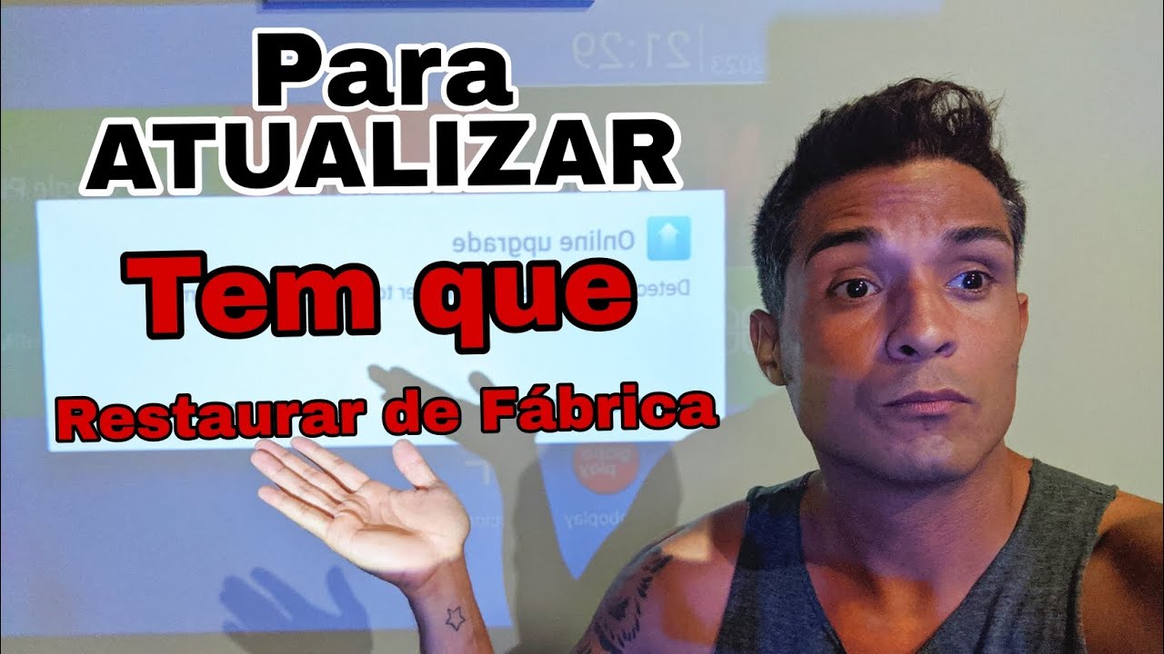 Projetor Não Atualiza (FAÇA ISSO) - MAGCUBIC HY300
