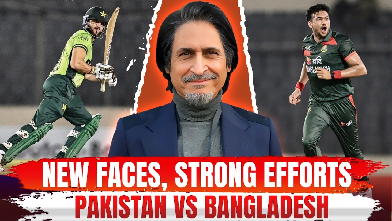 New Faces, Strong Efforts | Pak vs Ban | Ramiz Speaks