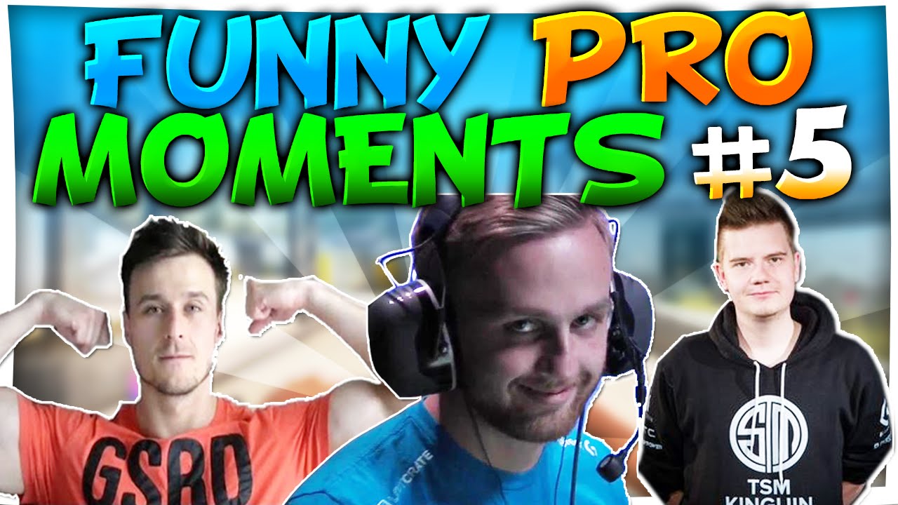 CS:GO - FUNNIEST PRO MOMENTS #5 FT. pashaBiceps, n0thing, dupreeh & More!
