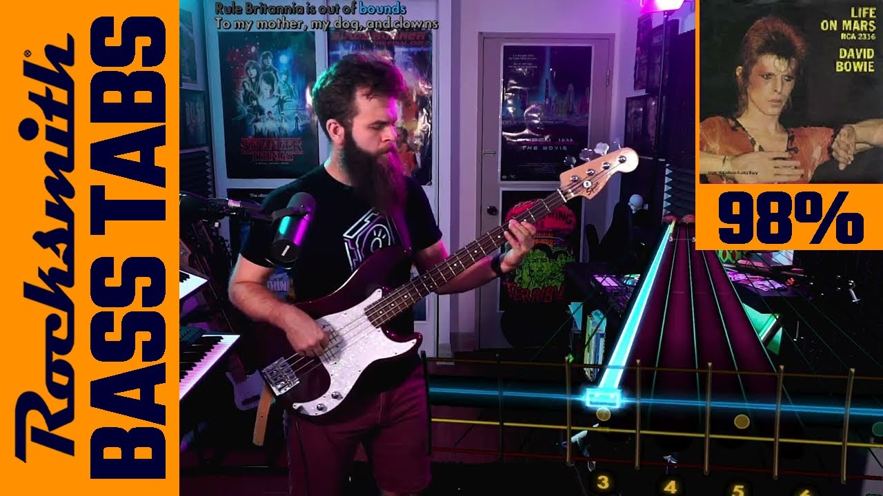 David Bowie－Life On Mars｜Bass Tabs [E Standard][Rocksmith]