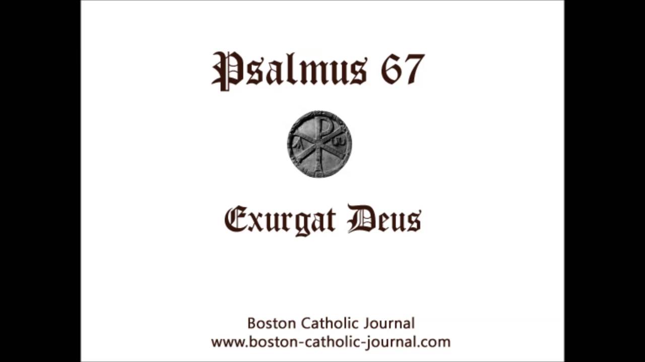 Psalm 67 in Latin