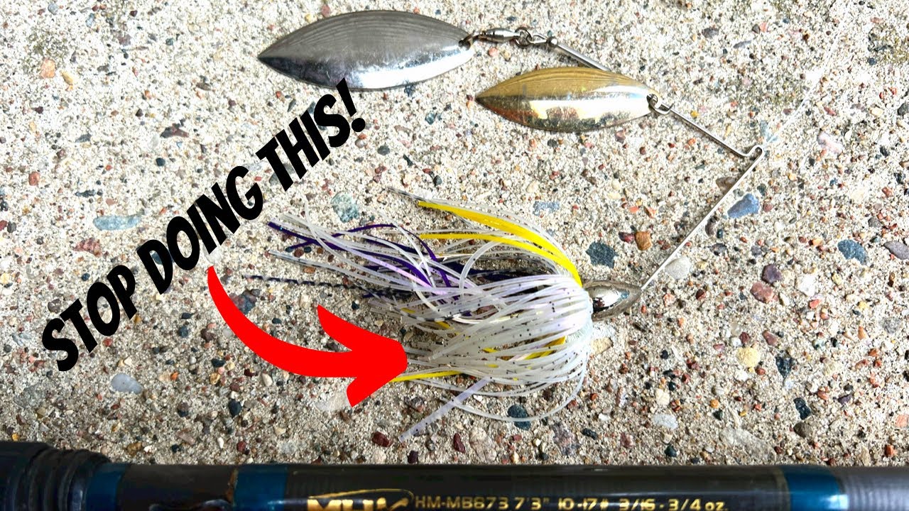 90% of Anglers Fish A Spinnerbait Wrong! Try These Retrieves!