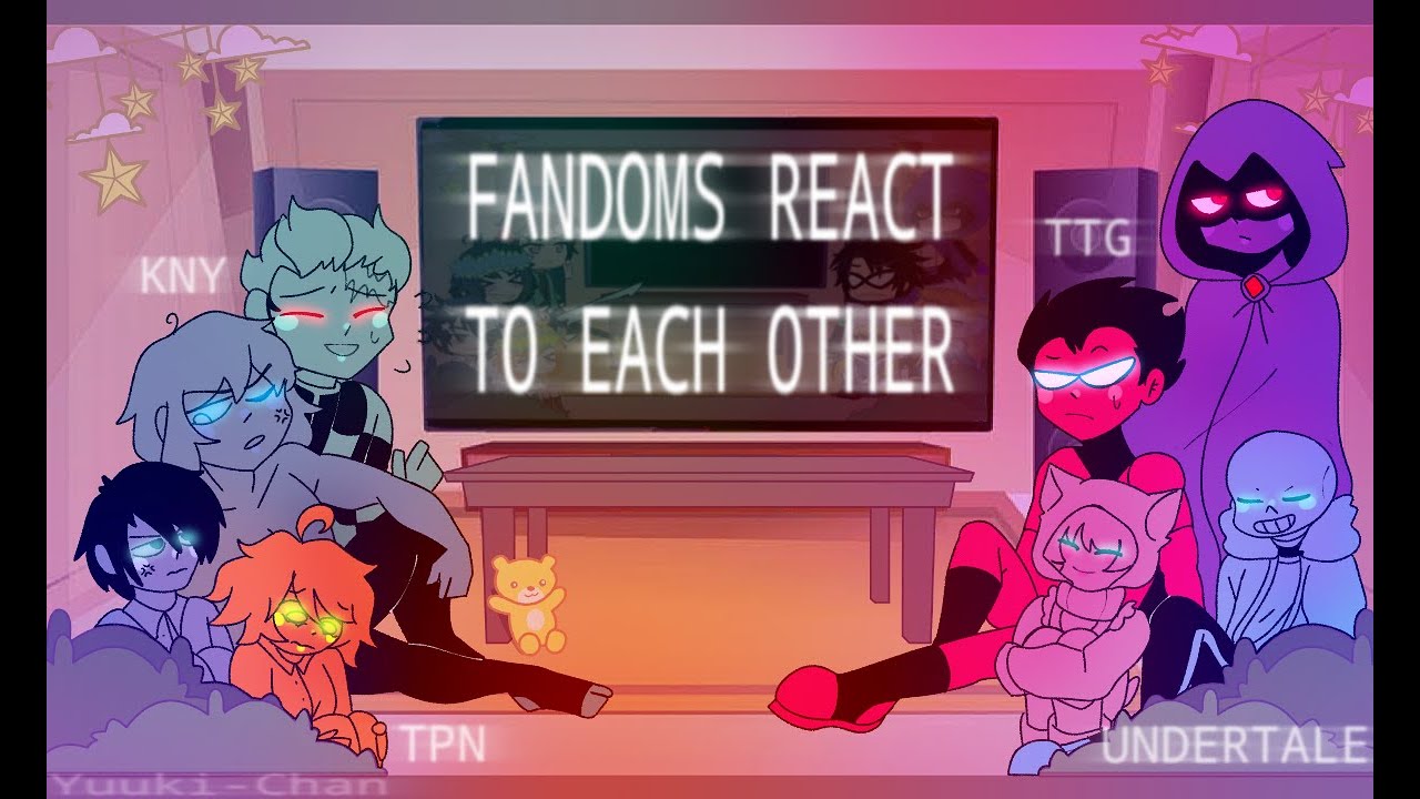 | Fandoms react to each other [1/5] THE PROMISED NEVERLANDN | GCRV|