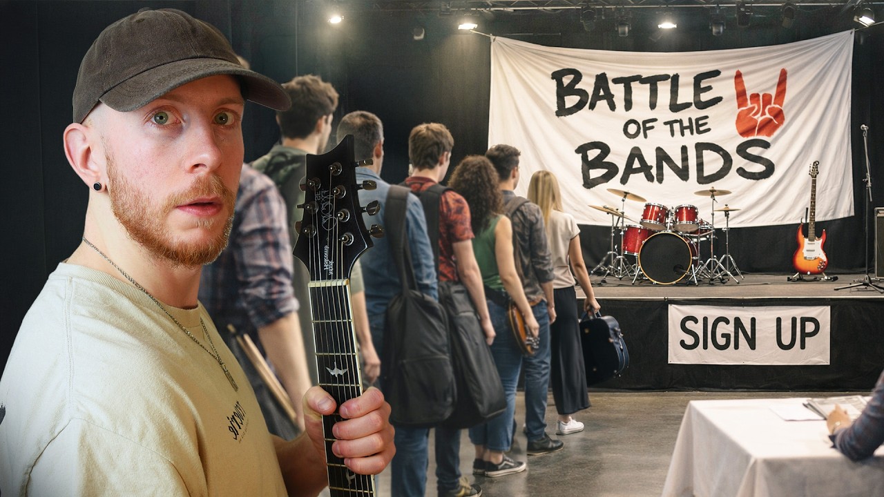 I Snuck Into a Competition with a FAKE Band