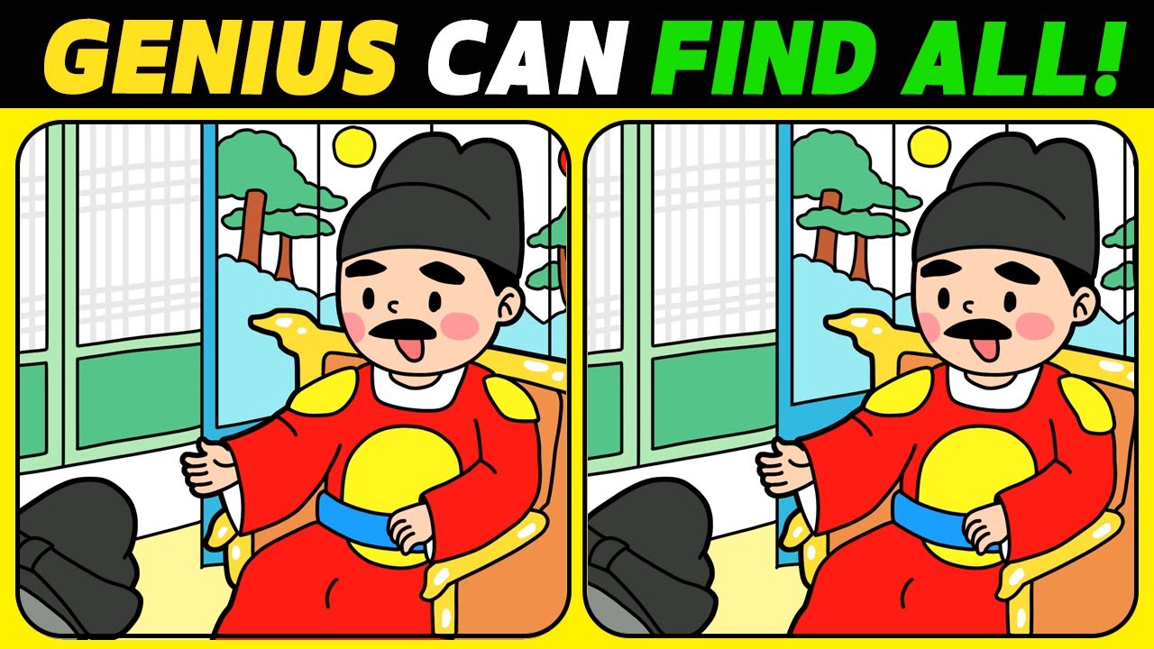 【Spot the difference】Can you find it? Only genius find the difference. No.1240