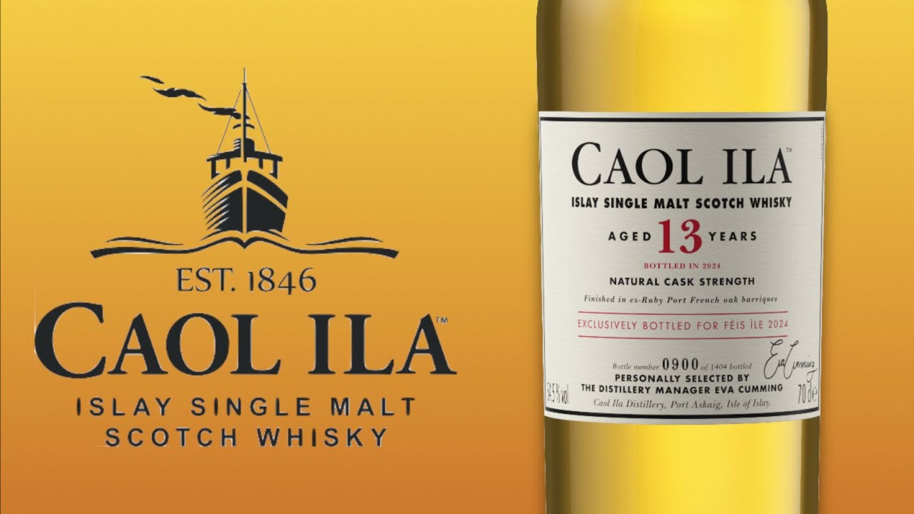 Caol Ila 13 Year Old Islay Single Malt Scotch Whisky 2023 Feis Ile