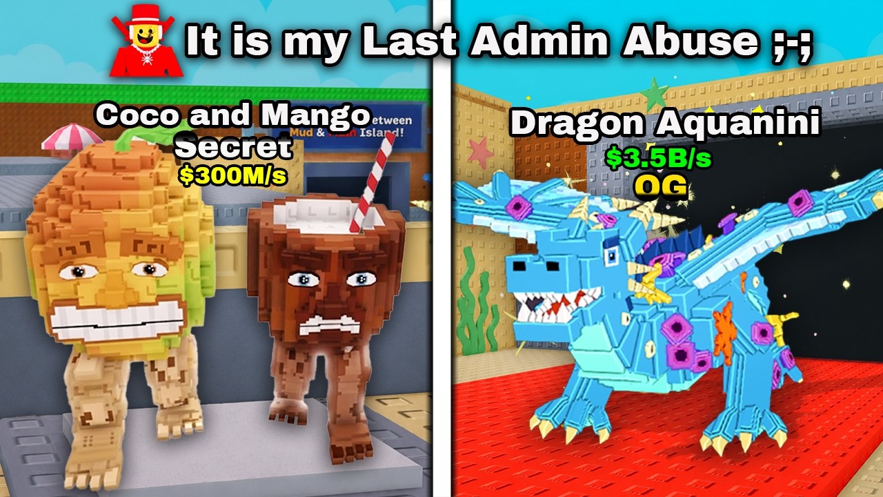 New Summer Fuse Machine 🔥 Sammy's Last Admin Abuse 😱 - Steal a Brainrot Funny Moments