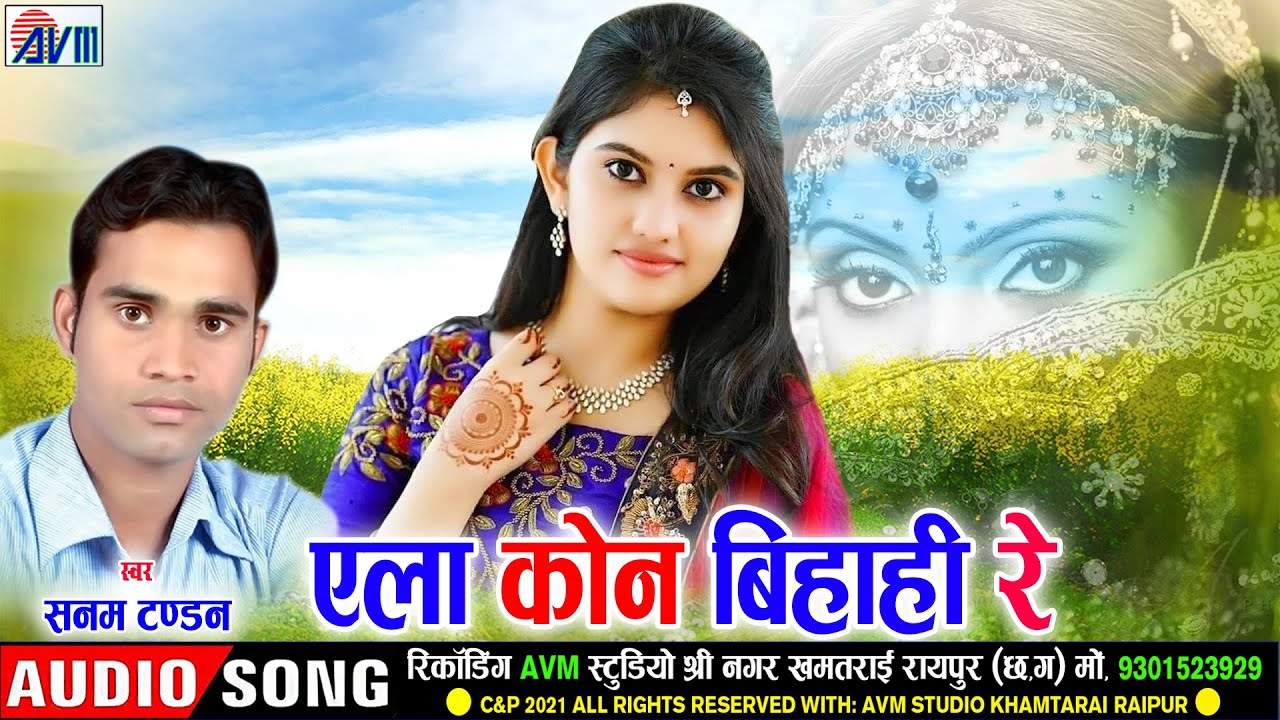 Sanam Tandan | Cg Song | Ala Kon Bihahi Re  | New Chhattisgarhi Gana | AVM STUDIO RAIPUR