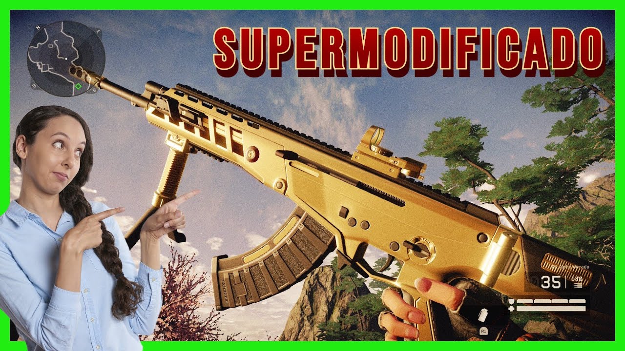WARFACE💥AK-ALPHA Dorado MODIFICADO💪Gameplay Español (Ps4)