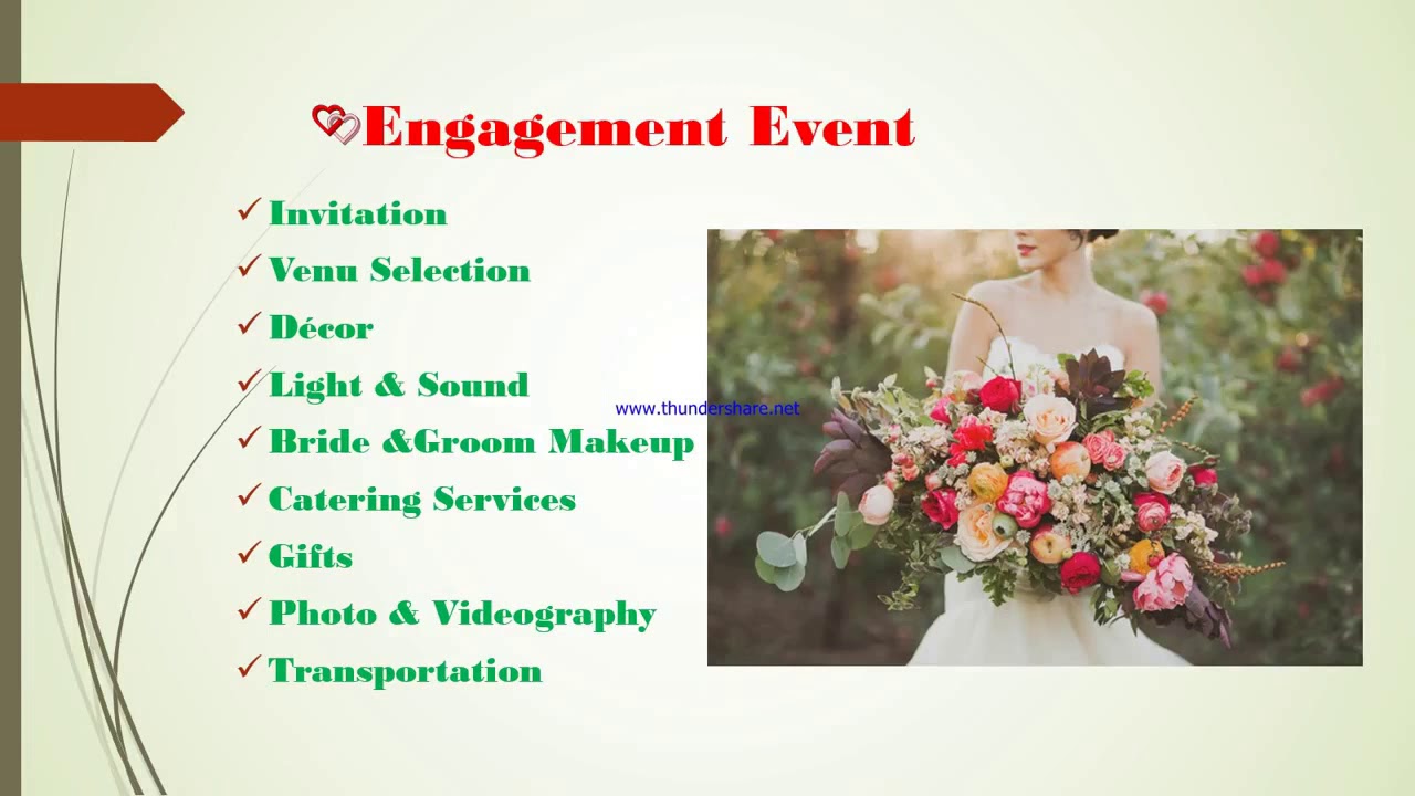 Wedding Event Planner Presentation