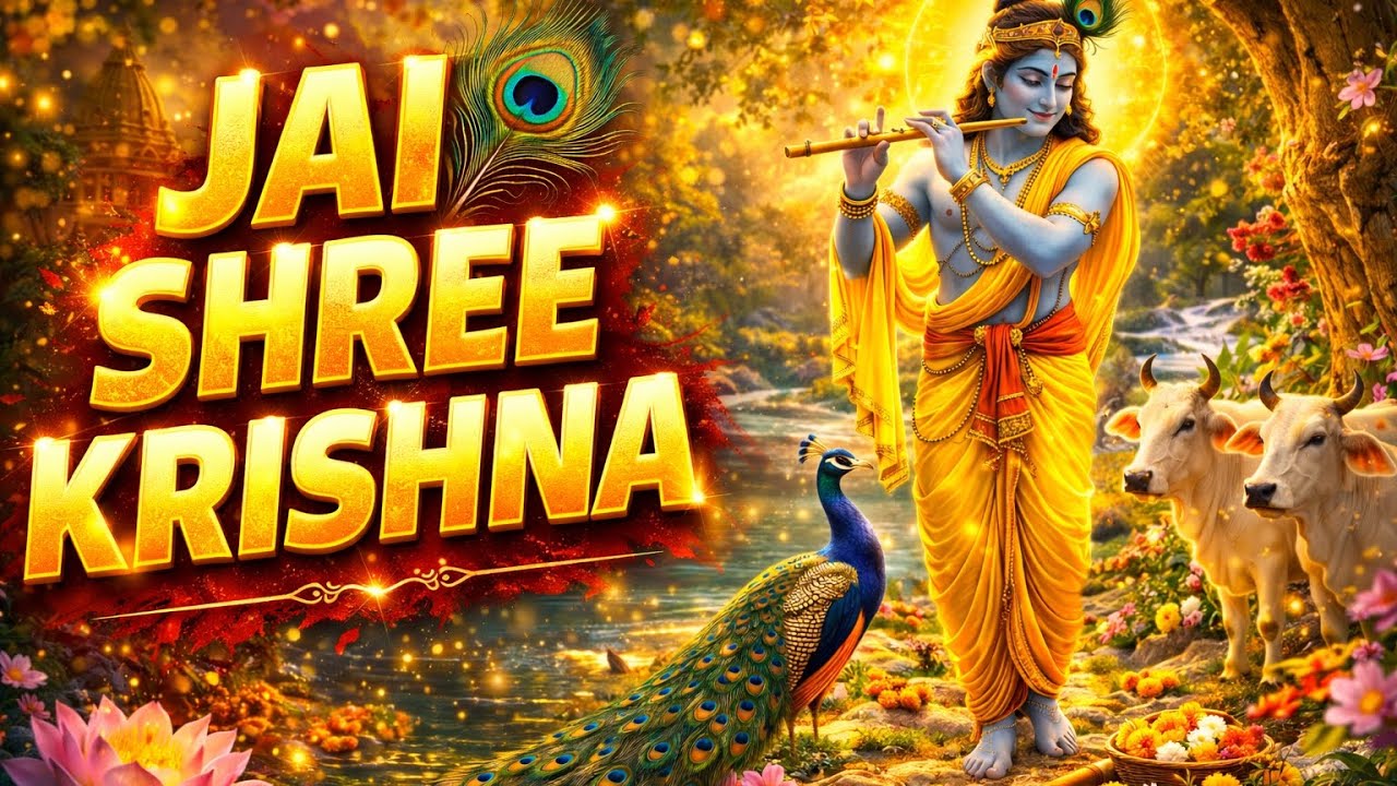 Jai shree Krishna spritual song  #lordkrishna 
