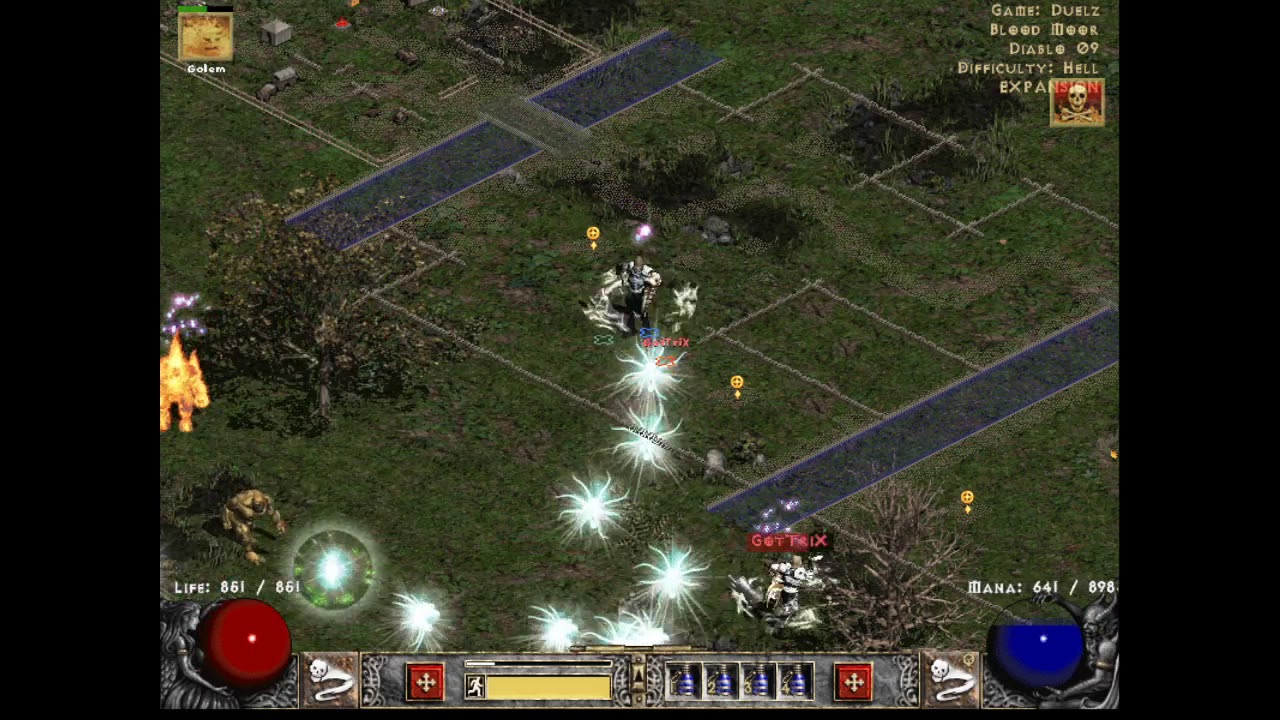 Diablo 2 PvP NvN 1.09 Duel 1