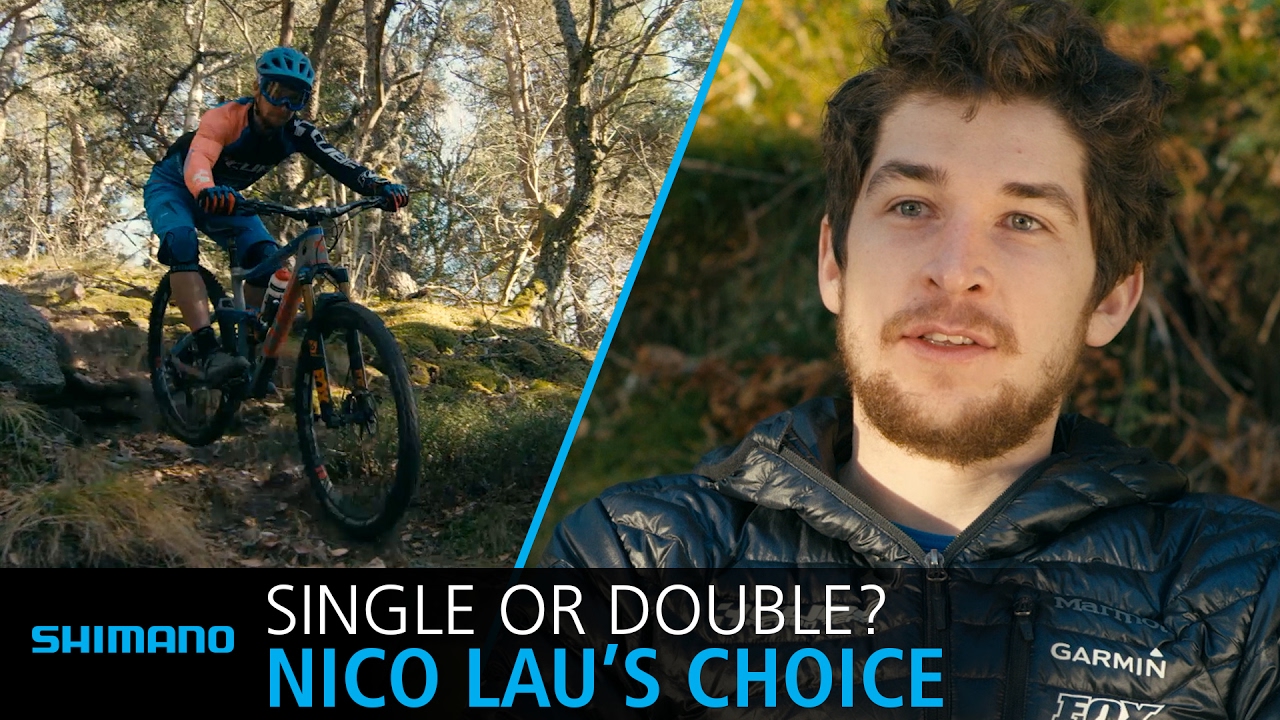 Single or double drivetrain? Discover why Nico Lau prefers 2x11 in enduro | SHIMANO