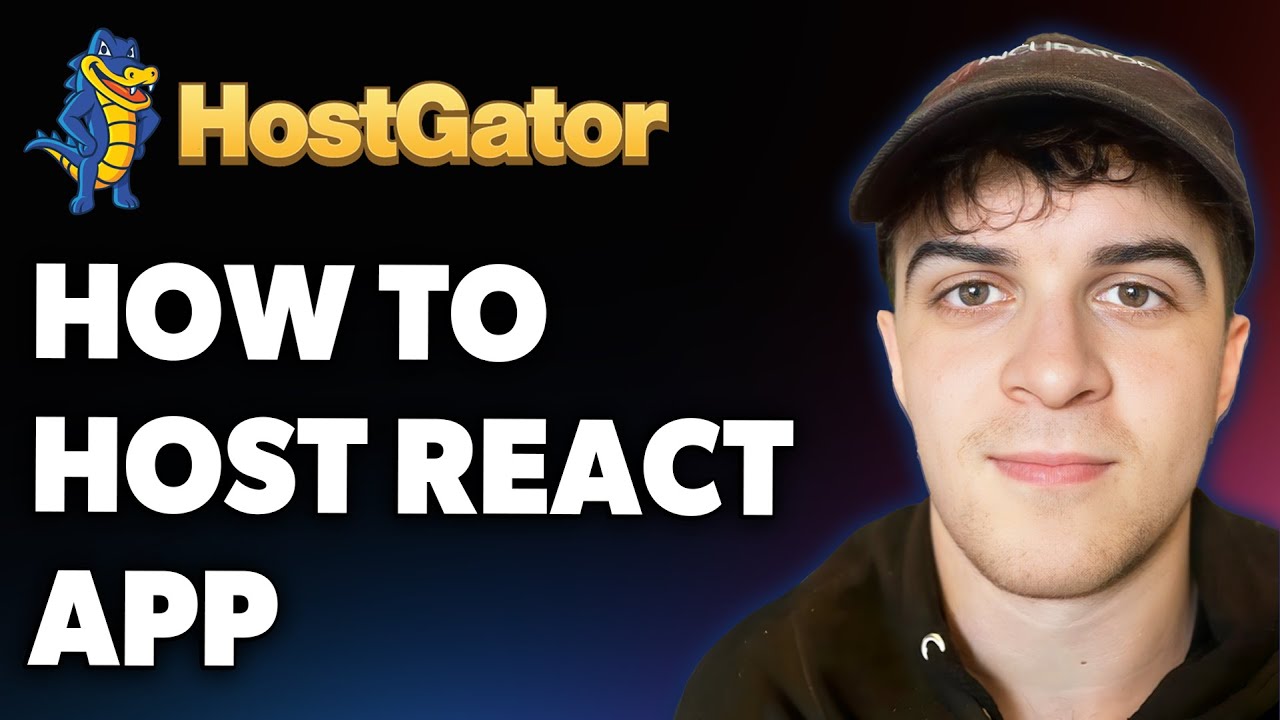 How to Host React App on Hostgator (Full 2025 Guide)