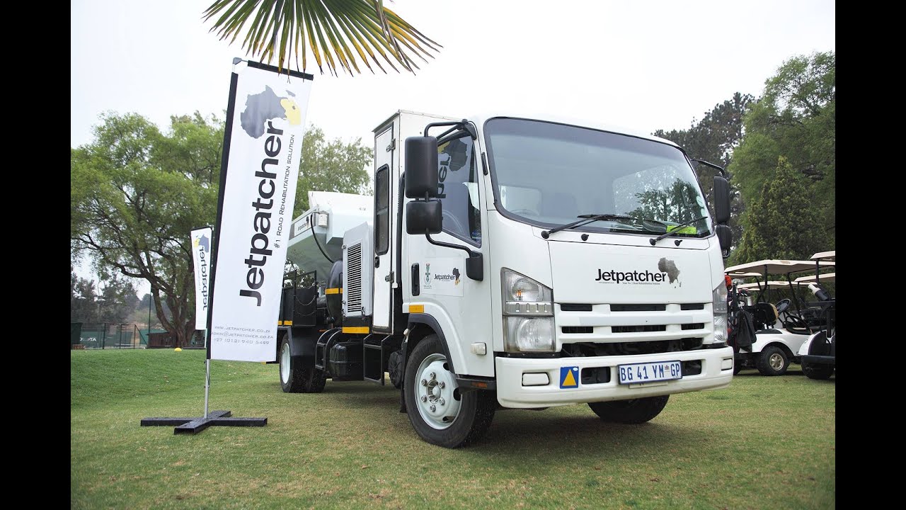 Jetpatcher Pothole Fix Demo to Western Cape Government Transport and Public Works