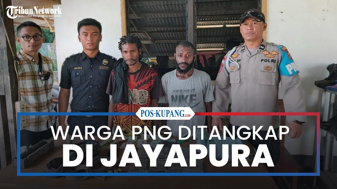 Warga Papua Nugini Ditangkap di Jayapura, 8,3 Kg Ganja Disita