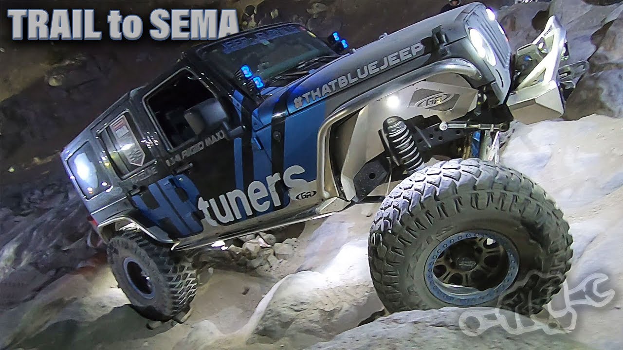 CHOCOLATE THUNDER Johnson Valley NIGHT RUN Trail to SEMA 2019 TRR19