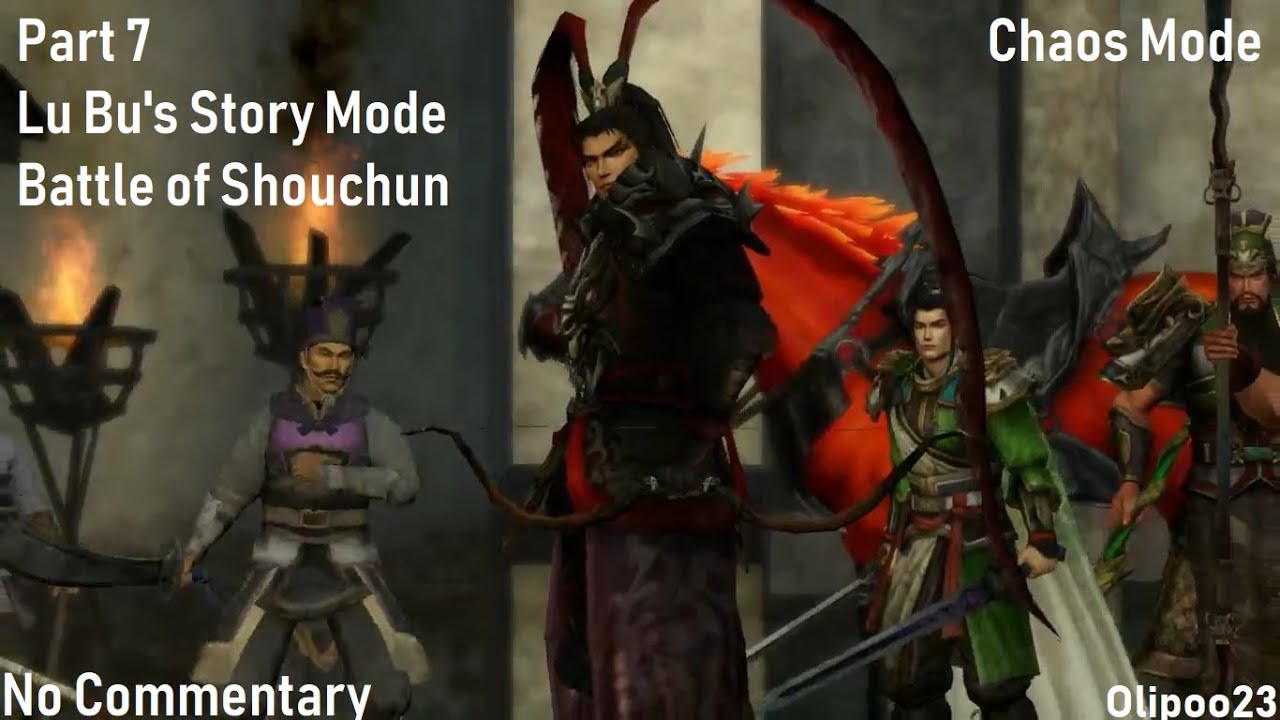 Dynasty Warriors 8 Xtreme Legends Lu Bu's story mode #7 No Commentary