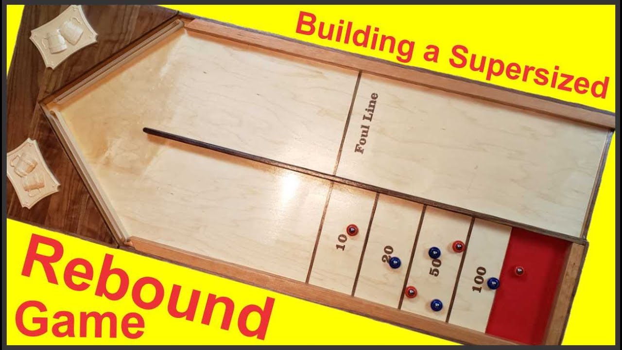 How to built a Giant Wooden Rebound Game for your games room