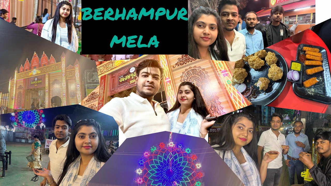 First time Berhampur mela gelam ami 😍#vlog #mela #youtube 