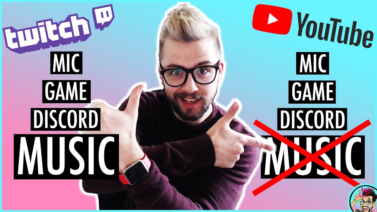 HOW TO Record Your Stream WITHOUT Music In The Background