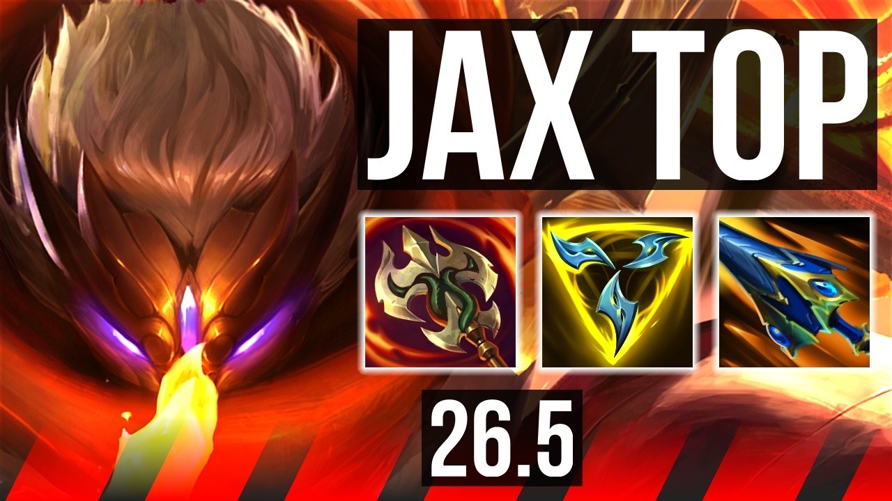 JAX vs MALPHITE (TOP) | Good KDA: 14/1/6 | KR Master | 26.5