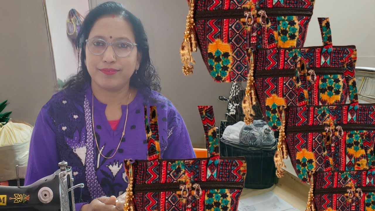 आज मुझे मिले नए कस्टमर 10 बैग  के ऑर्डर के साथ ||  How to make a handbag || Saras vlog 