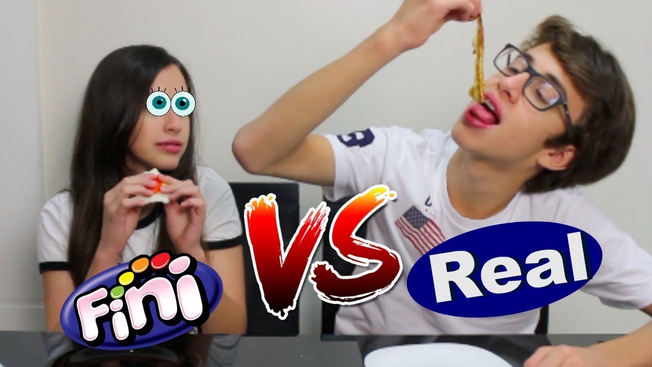 BALA VS COMIDA DE VERDADE - RICK SANTINA