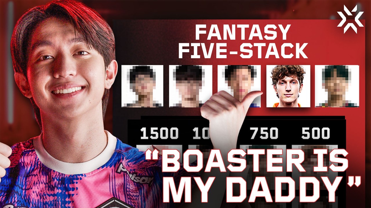 VALORANT Pros Build VCT Fantasy 5-Stacks