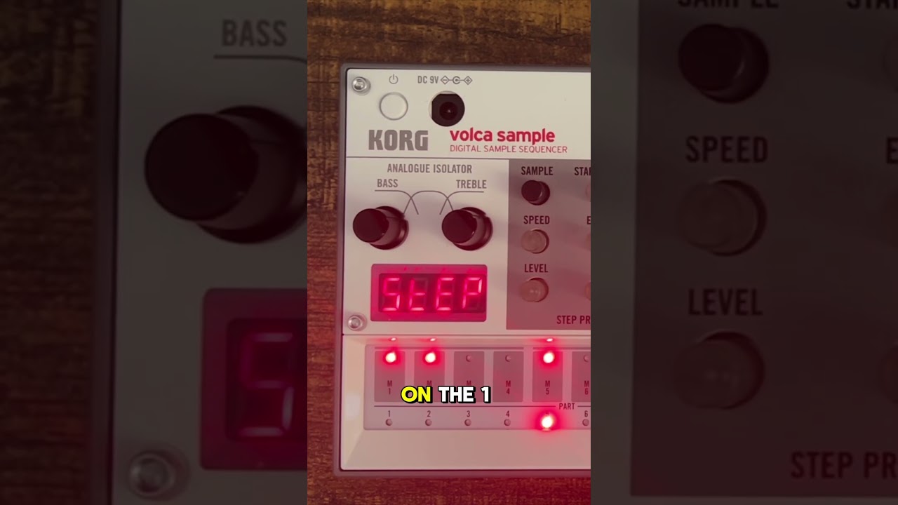 Jungle beats and DnB made easy on the Korg Volca Sample #jungle #dnb #drumandbass #korg #volca