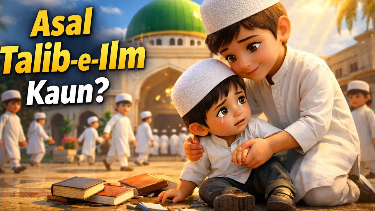 Sachcha Talib-e-Ilm | Beautiful 3D Islamic Madrasa Story | Heart Touching Moral Cartoon