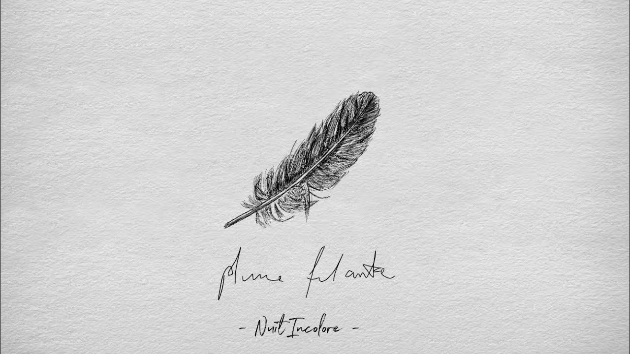 Nuit Incolore - Plume filante (lyrics video)