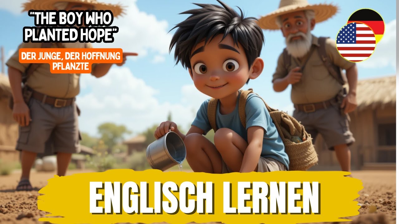 Der Junge, der Hoffnung pflanzte | Englisch lernen mit Geschichten | A1-A2