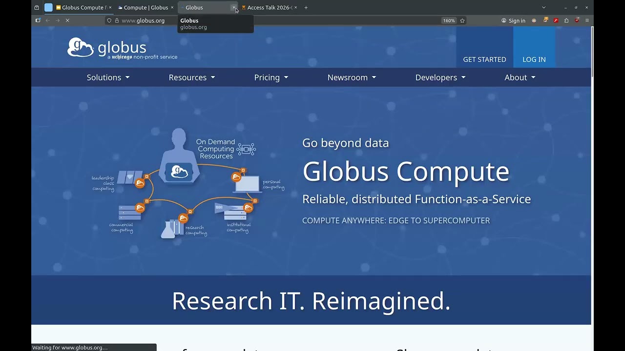 Globus Compute для исследователей ACCESS