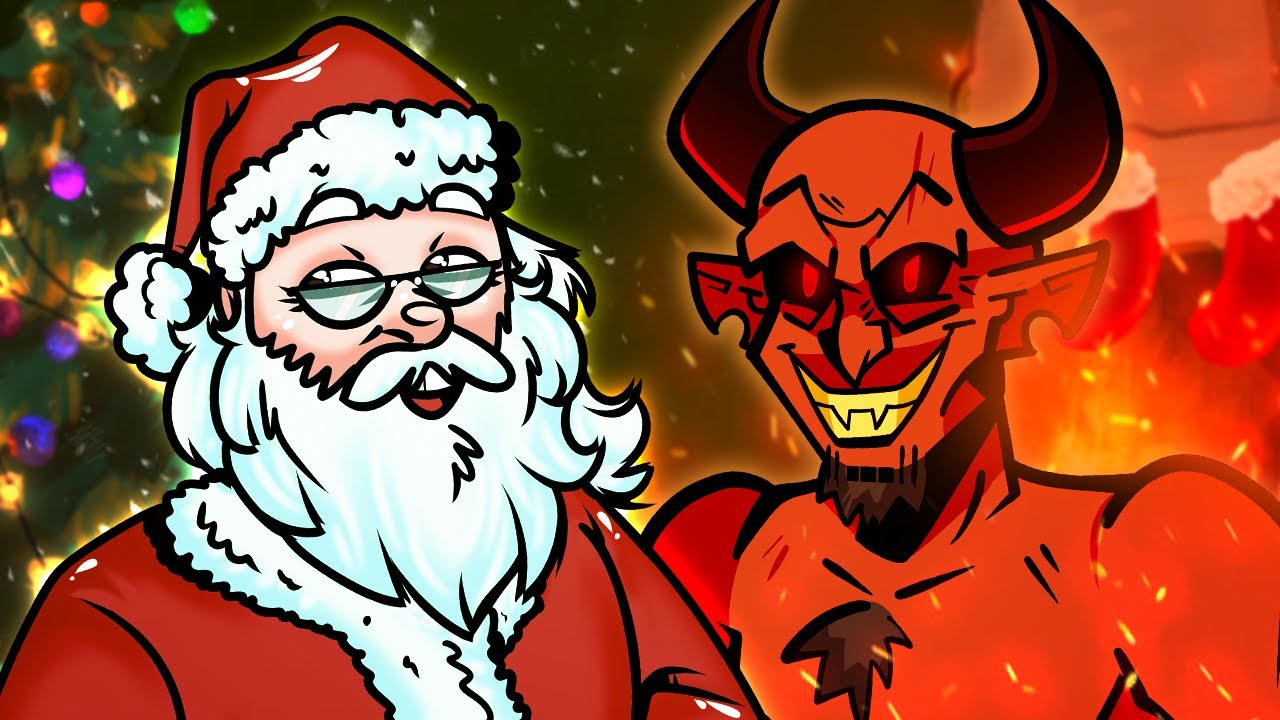 Santa vs Satan - RAP BATTLE! - ft. Chase Beck