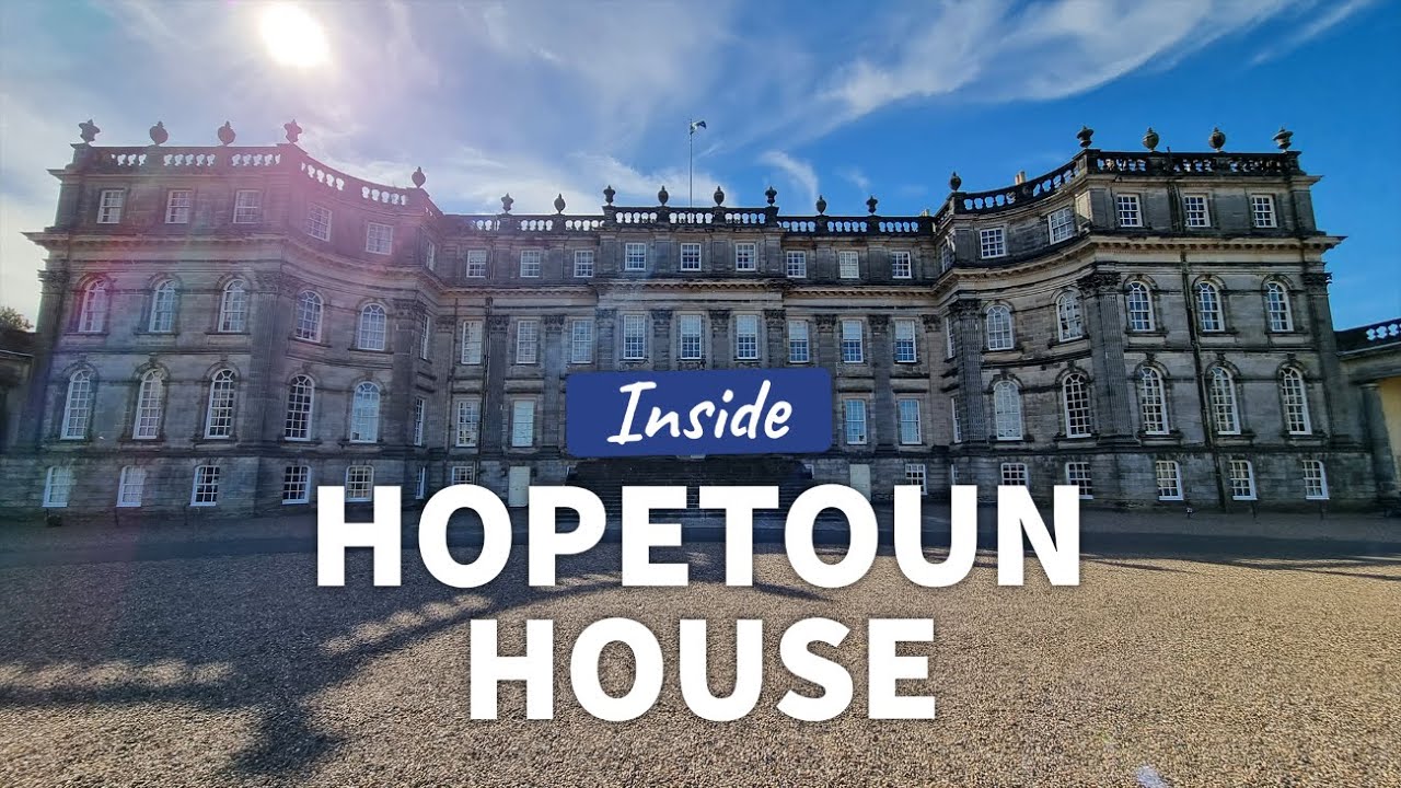 Inside HOPETOUN HOUSE - Popular OUTLANDER Filming Location - Scotland Walking Tour | 4K | 60FPS