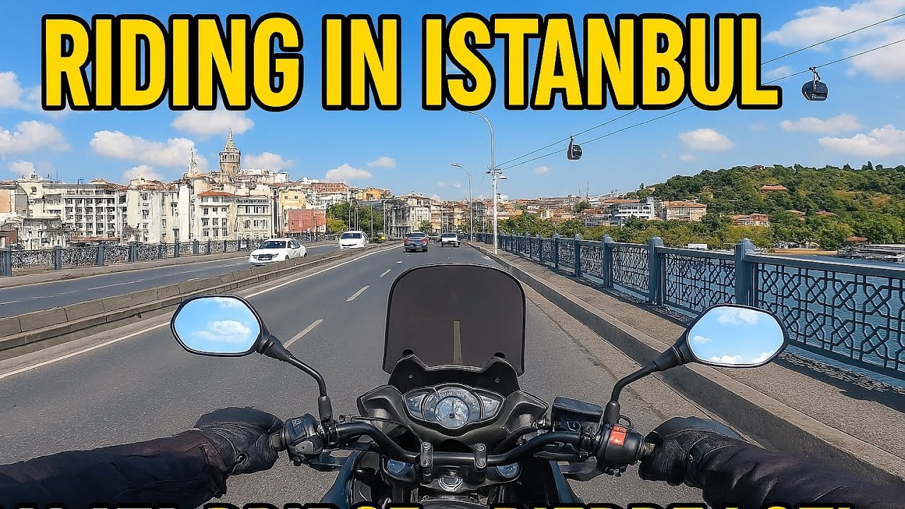 Riding Through Istanbul | Cinematic Motorcycle POV in the Heart of the City | RoamCam