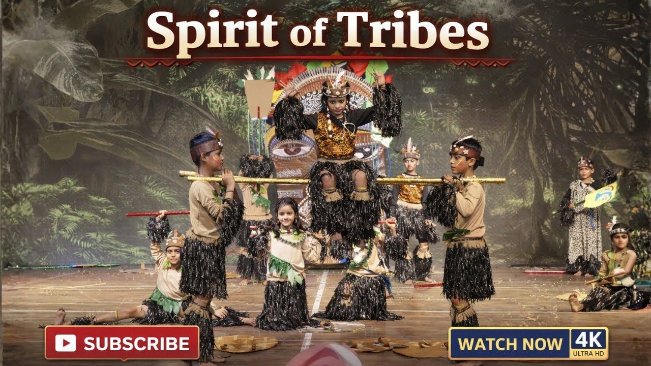 Spirit of Tribes | Folk Dance Performance | Annual Day 2025