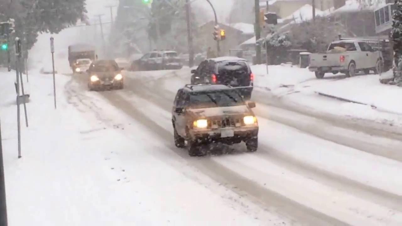 Cars getting stuck on Delta Avenue.