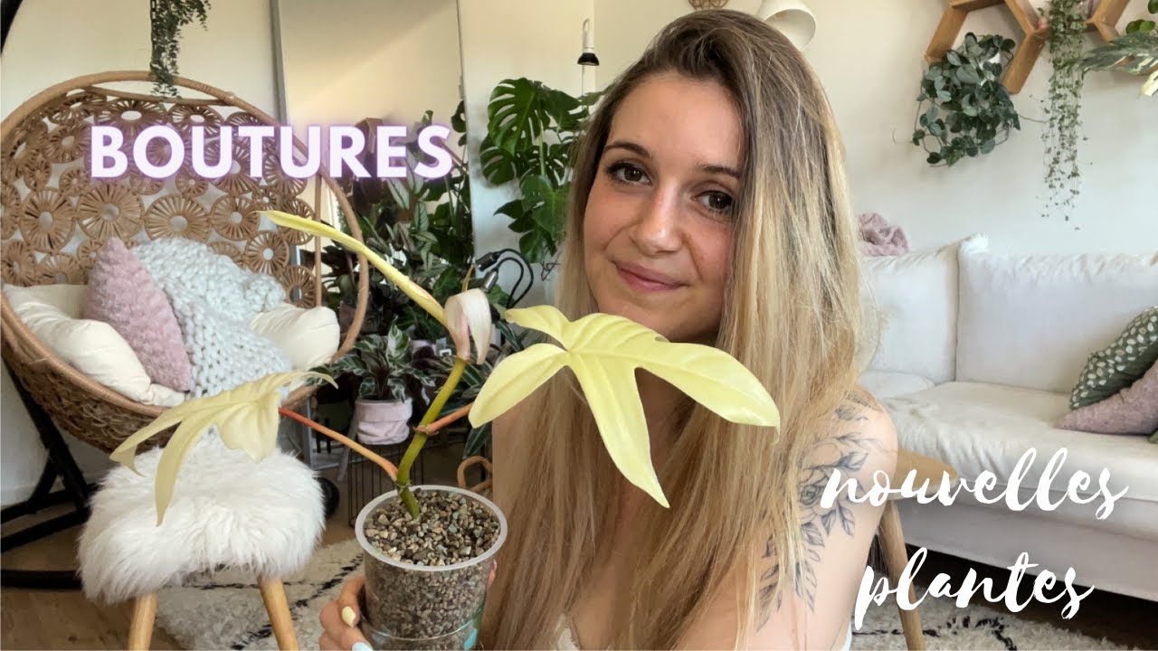 Des boutures imprévues, une plante de ma wishlist et un nouveau bouquet