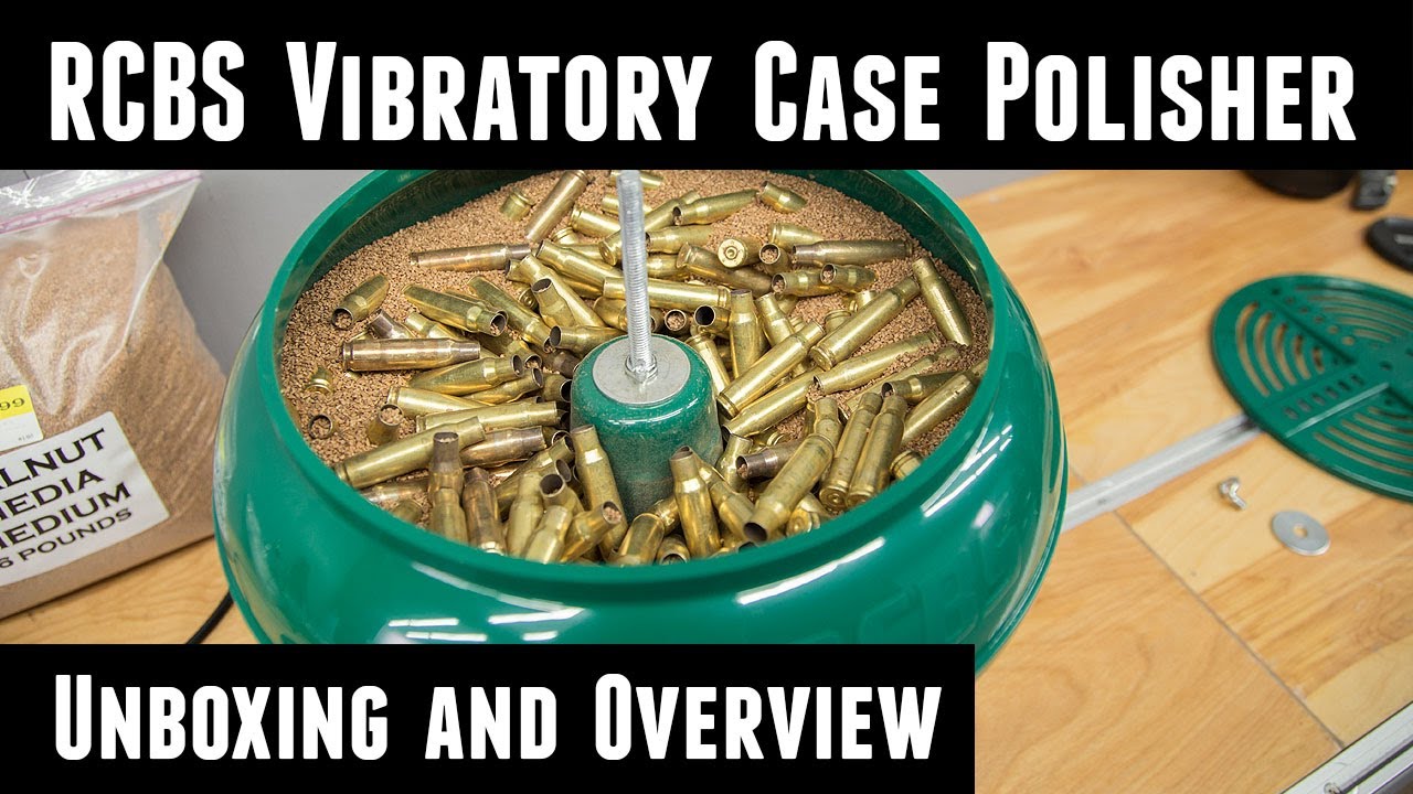 RCBS Vibratory Case Polisher Unboxing and Overview