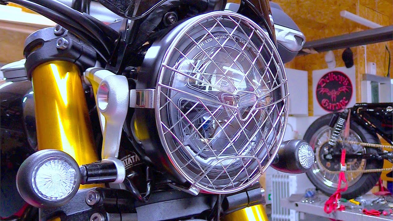 Triumph Scrambler 1200 :- Front End Protection !