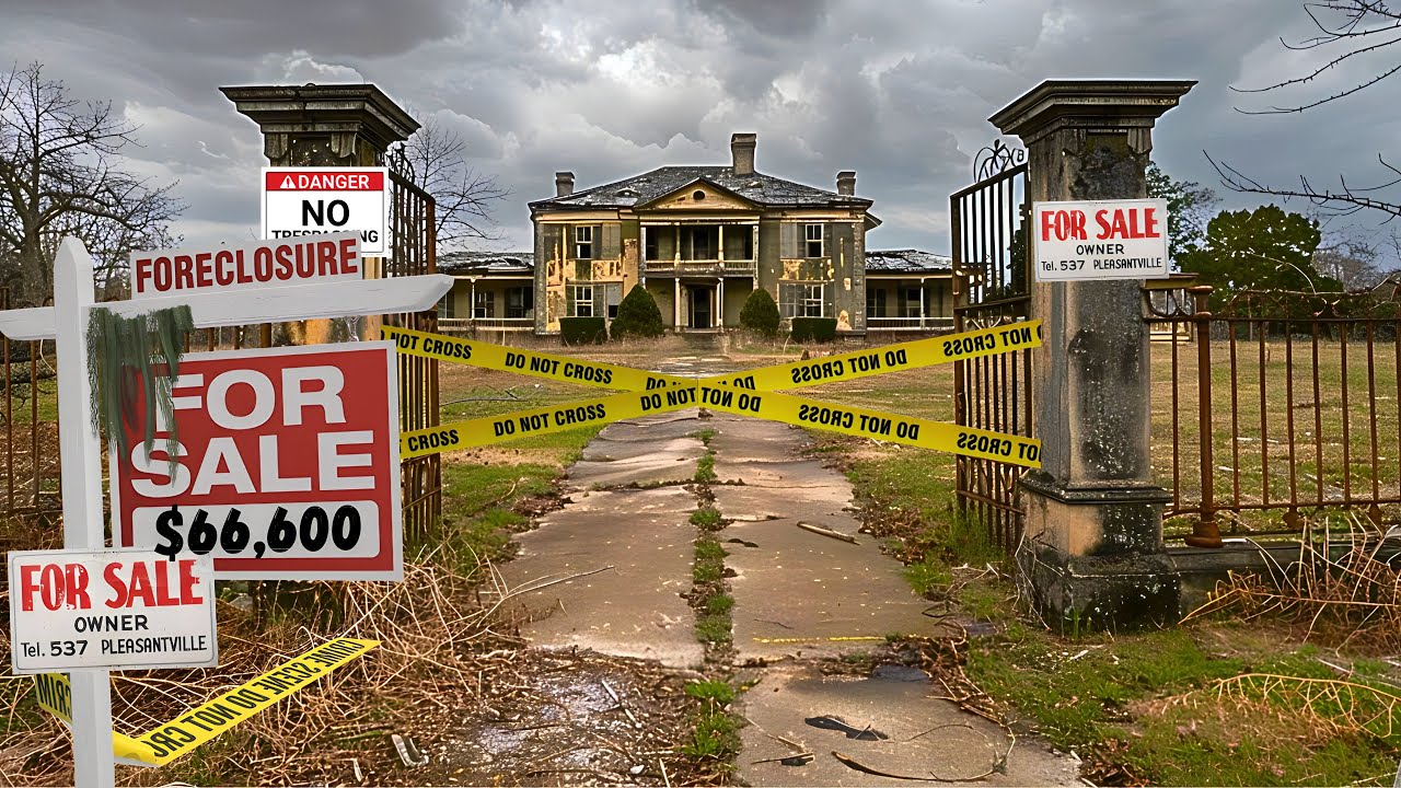 Ghostly Homes For Sale That Nobody Dares To Buy!