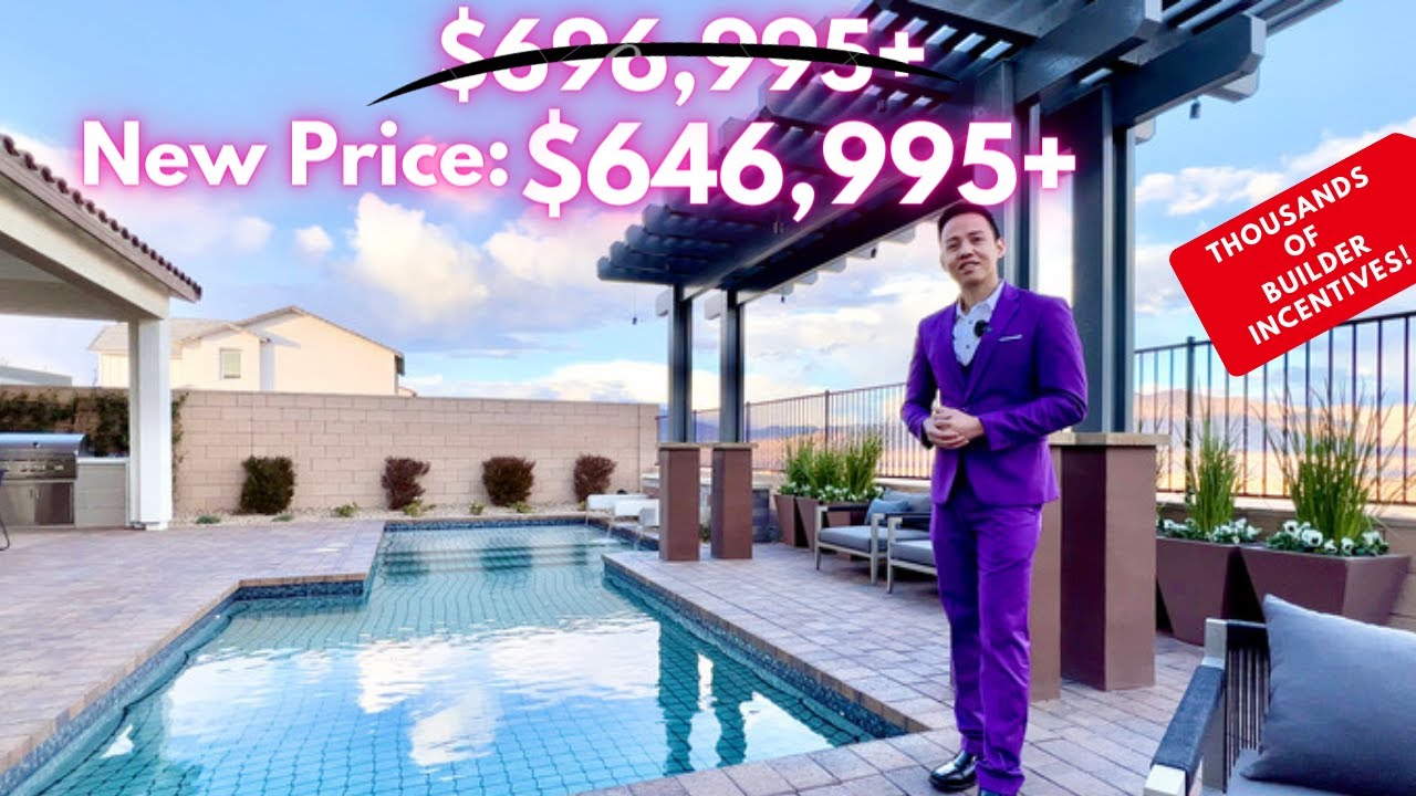 Toll Brothers Las Vegas Luxury Home Skye Canyon CARINI Model