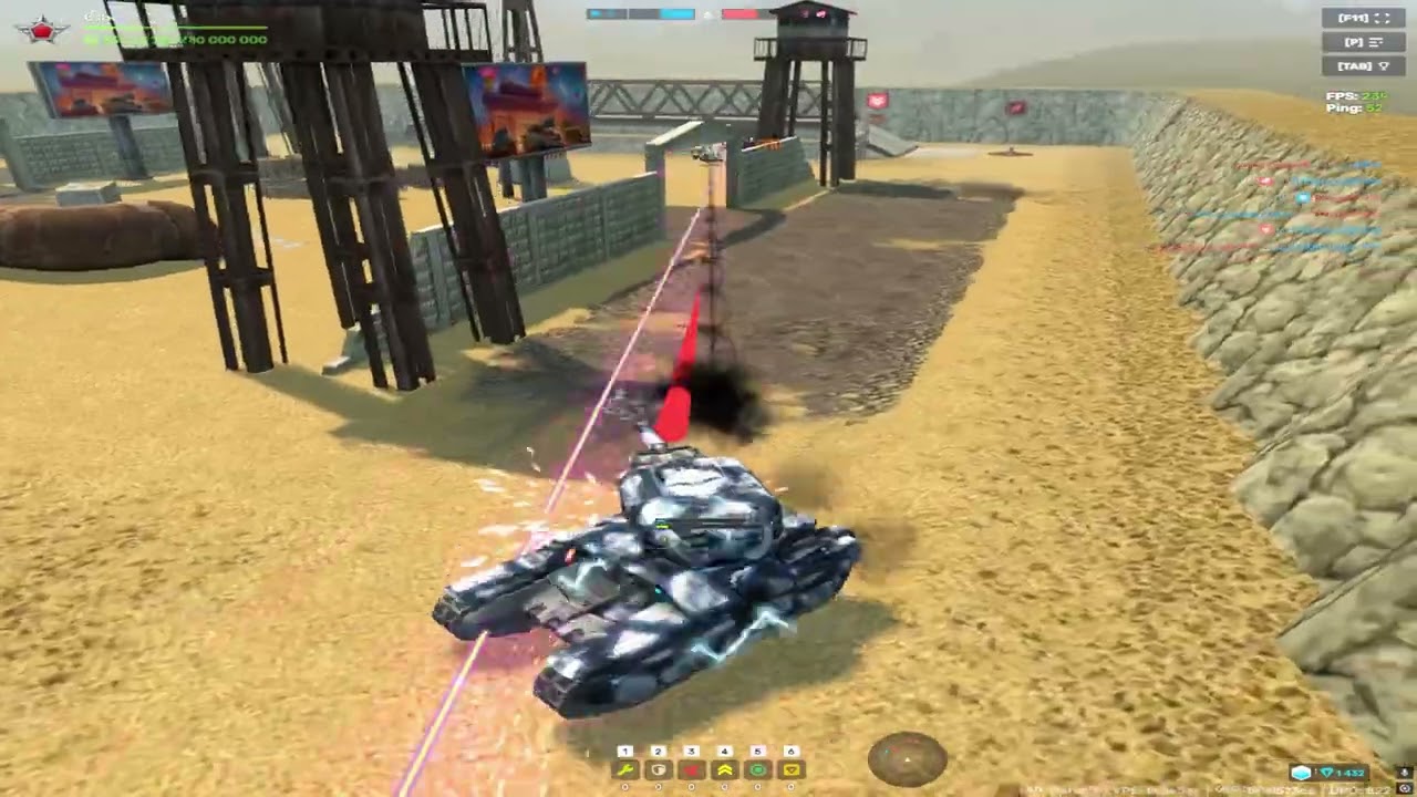 Tanki Online | Osher & hotel.Lobby VS Hottie & Gossett [GG!]