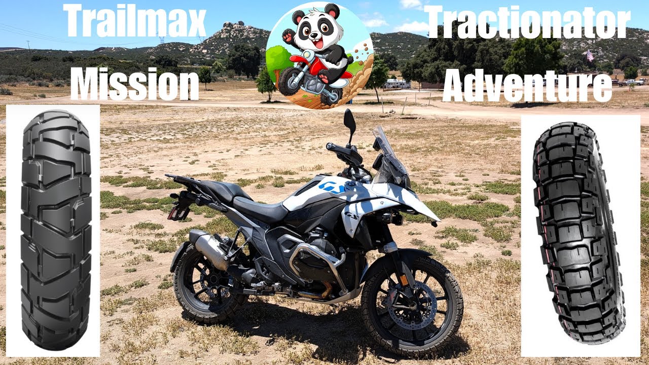 Trailmax Mission vs Tractionator Adventure - 1300GS