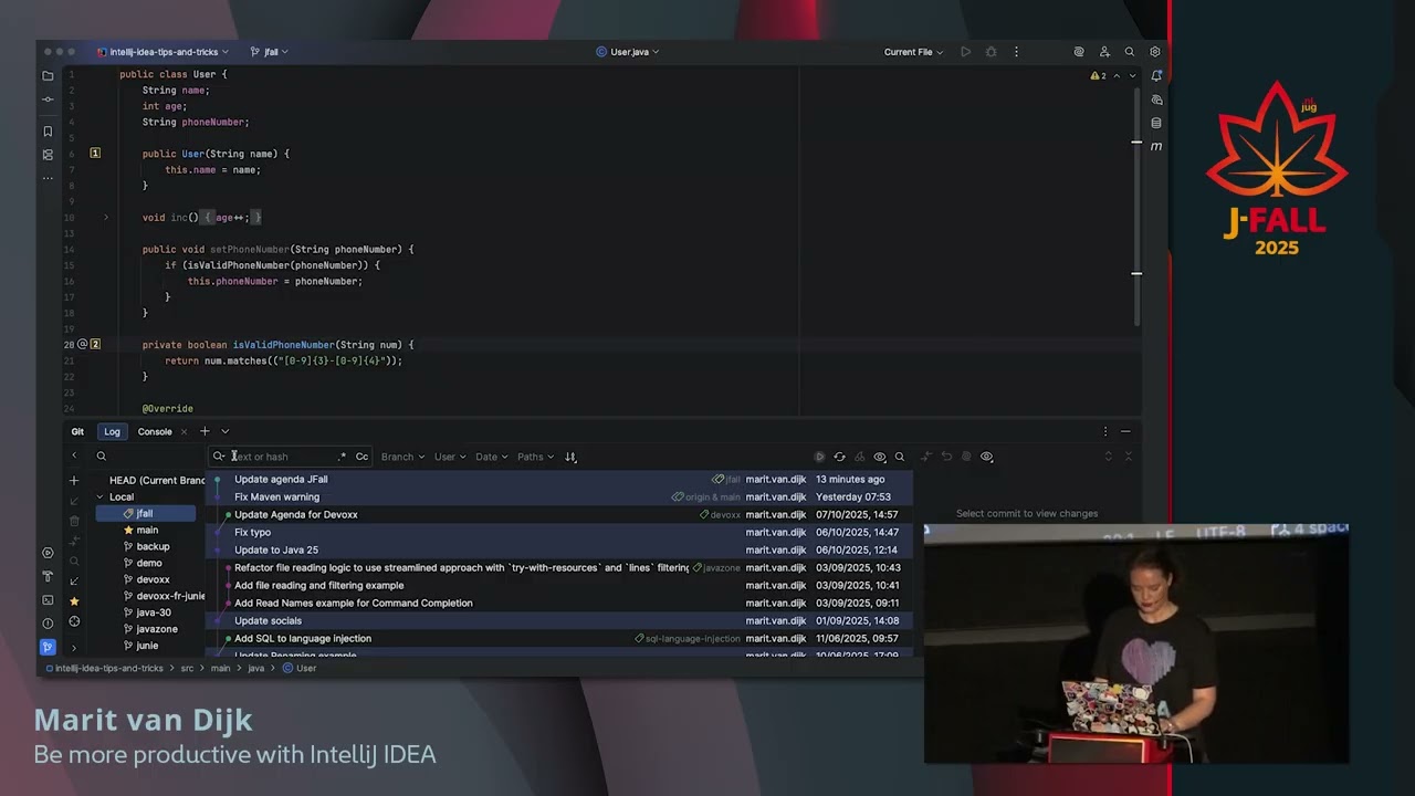 Будьте более продуктивны с IntelliJ IDEA I Марит ван Дейк